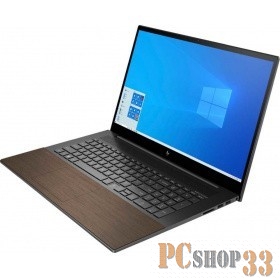 Ноутбук 17.3 UHD HP Envy 17-cg0014ur black/wood (Core i7 1065G7/16Gb/1Tb SSD/MX330 4Gb/W10) (22R01EA)