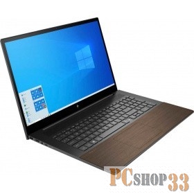 Ноутбук 17.3 UHD HP Envy 17-cg0014ur black/wood (Core i7 1065G7/16Gb/1Tb SSD/MX330 4Gb/W10) (22R01EA)