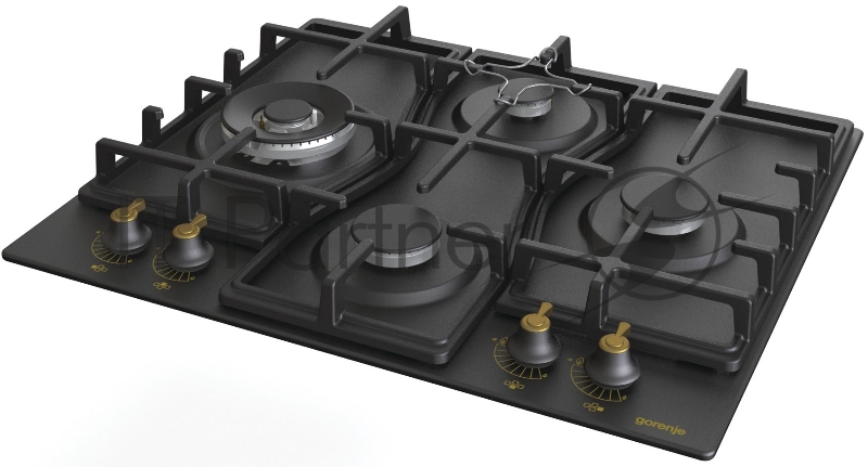 Газовая варочная поверхность Gorenje GW6D42CLB черный