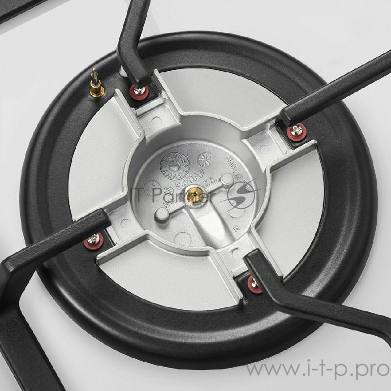 Газовая панель MAUNFELD Газовая панель MAUNFELD/ Газ, Тип: газовая 60см, Независимая, Переключатели поворотные, Конфорки 4 шт, Газ-контроль, Электроподжиг, WOK, Жаропрочное стекло, Чугунные решетки, Белый