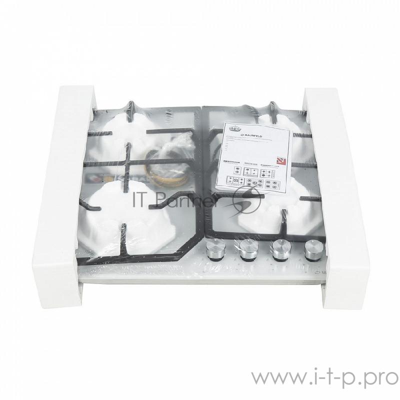 Газовая панель MAUNFELD Газовая панель MAUNFELD/ Газ, Тип: газовая 60см, Независимая, Переключатели поворотные, Конфорки 4 шт, Газ-контроль, Электроподжиг, WOK, Жаропрочное стекло, Чугунные решетки, Белый