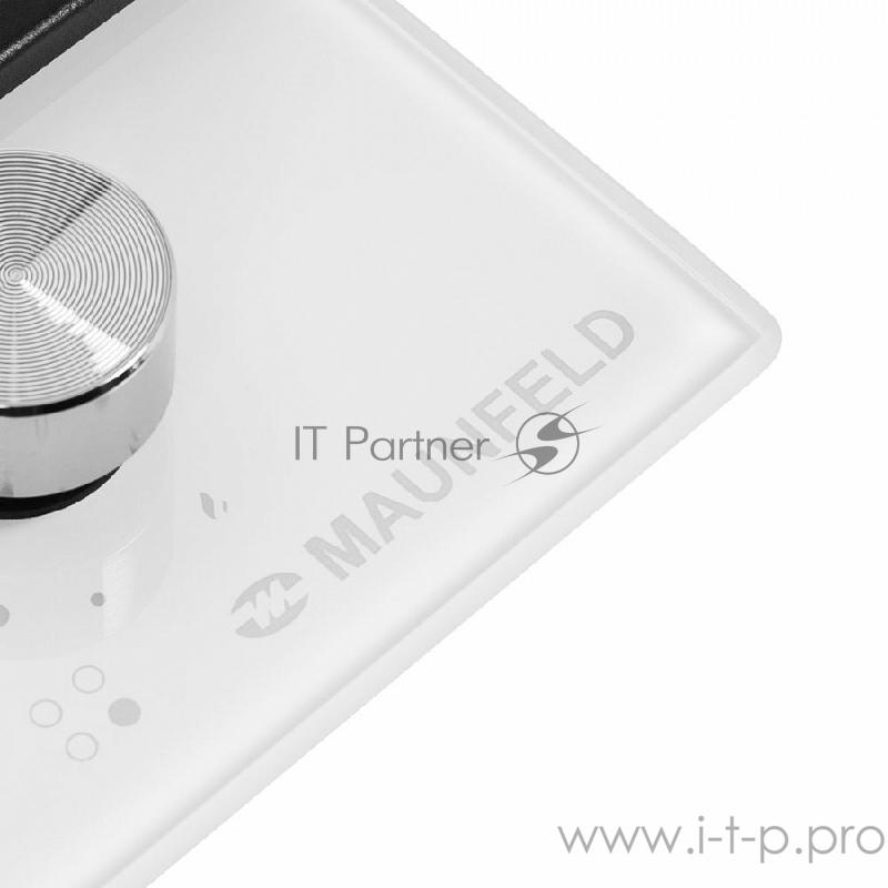 Газовая панель MAUNFELD Газовая панель MAUNFELD/ Газ, Тип: газовая 60см, Независимая, Переключатели поворотные, Конфорки 4 шт, Газ-контроль, Электроподжиг, WOK, Жаропрочное стекло, Чугунные решетки, Белый