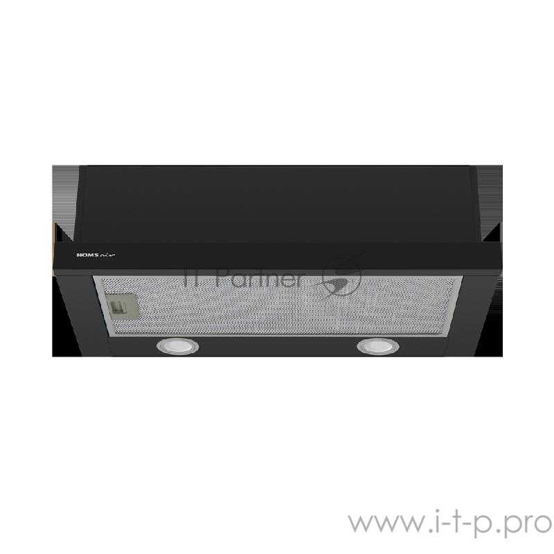 Вытяжка HOMSair Flat 60 Black черный