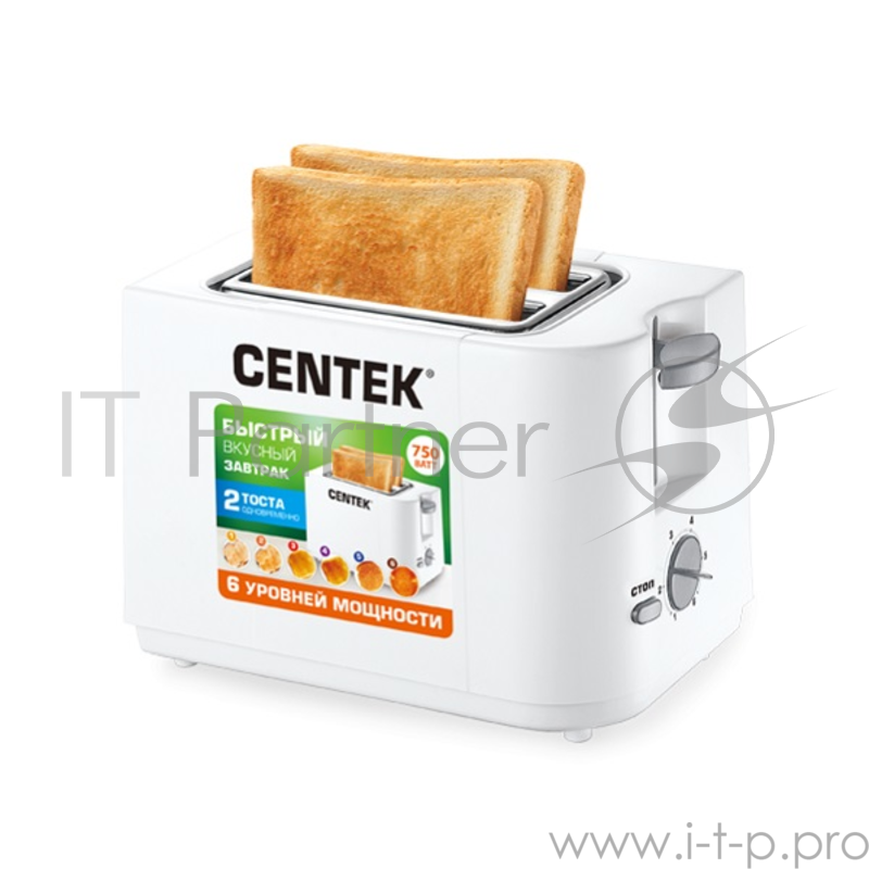 Тостер Centek СТ-1425 WHITE
