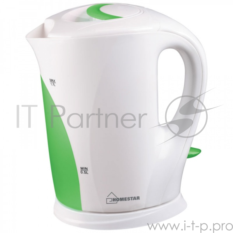 Чайник Homestar HS-1004 (1,7 л) бело-голубой
