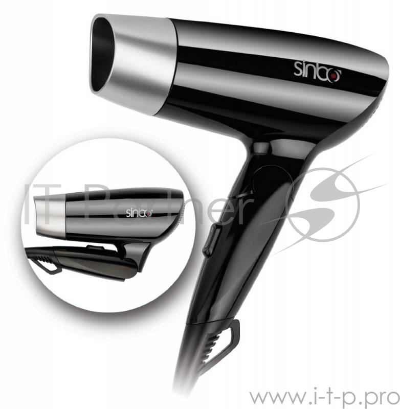 Фен Sinbo SHD 7053 1000Вт черный