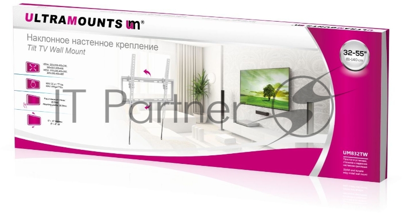 Кронштейн ЖК телевизор ULTRAMOUNTS UM832TW 32- 55