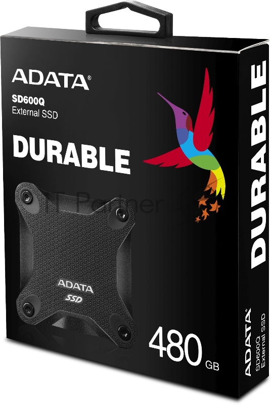 Накопитель SSD A-Data USB 3.0 480Gb ASD600Q-480GU31-CBK SD600Q 1.8