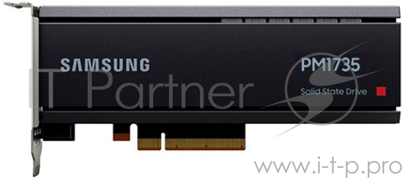 Твердотельный накопитель Samsung SSD 6400GB PM1735 HHHL PCIe Gen4 x8 R/W 8000/3800 MB/s 1 500 000/250 000 IOPs DWPD3 5Y