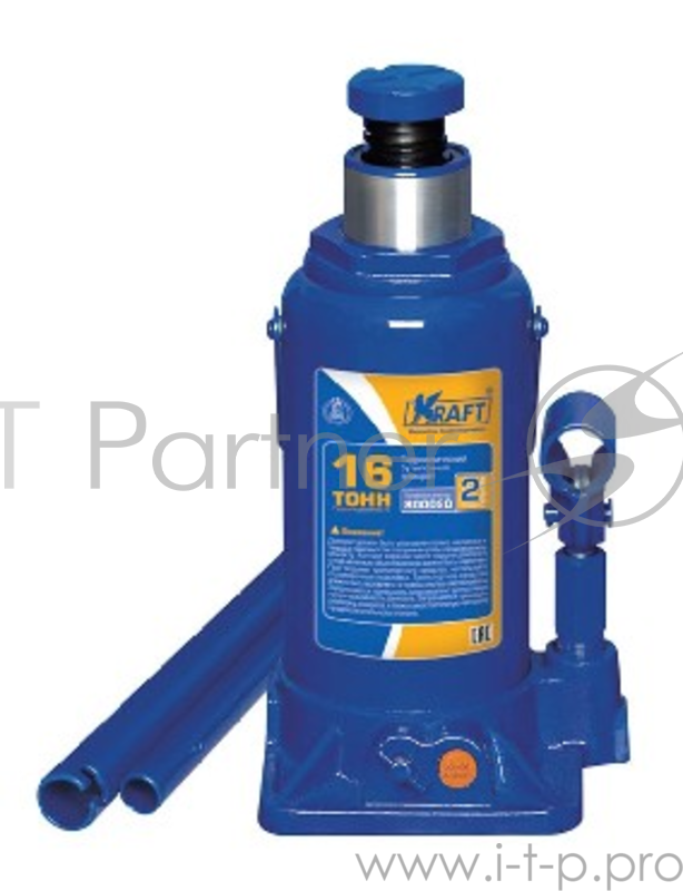 Домкрат KRAFT бутылочный 16 т. ( min 230mm-max 470mm) КТ 800020(KRAFT Домкрат бутылочный 16 т. ( min 230mm-max 470mm) КТ 800020)