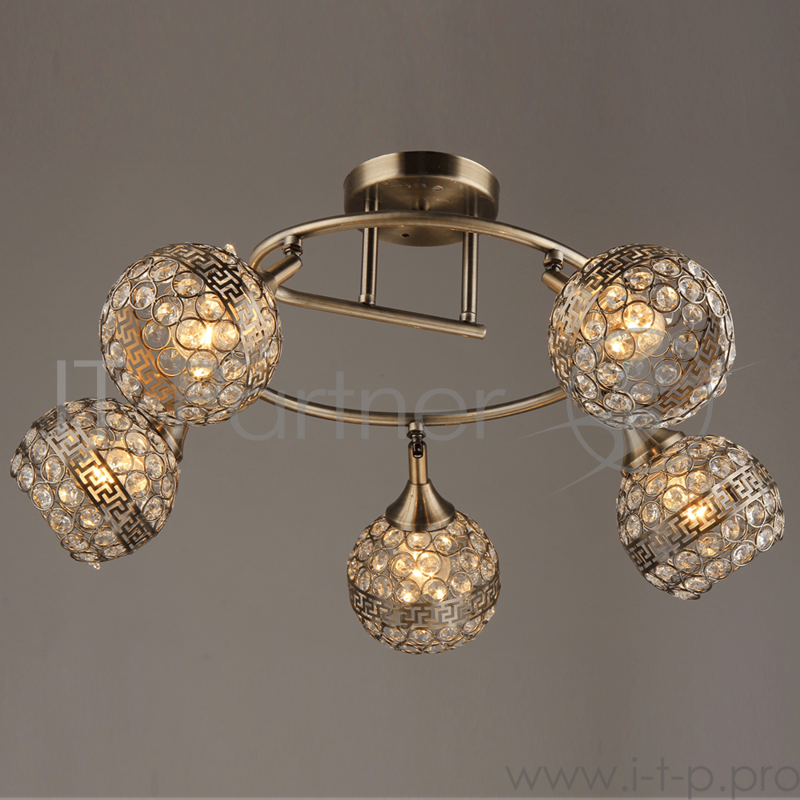 Светильник Hiper Люстра HIPER H129-5 5E2760Вт GOLD