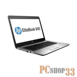 Ноутбук HP Elitebook 840 G4 UMA i5-7200U 840 / 14 FHD AG SVA / 4GB 1D DDR4 / 128GB / W10p64 / 3yw / kbd DP Backlit / Intel 8265 AC 2x2 nvP +BT 4.2 / FPR / No NFC