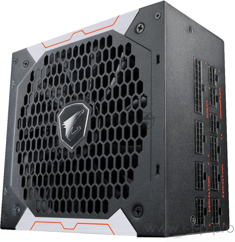 Блок питания Gigabyte ATX 850W AORUS GP-AP850GM 80+ gold 24+2x(4+4) pin APFC 135mm fan 6xSATA Cab Manag RTL