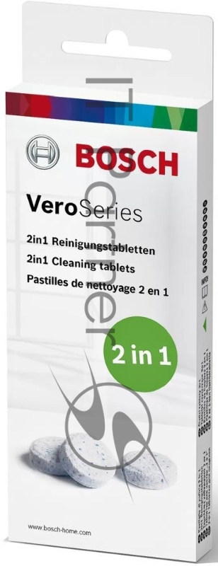Очищающие таблетки для кофемашин Bosch 00312096