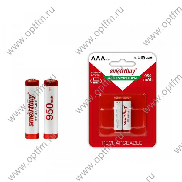 Аккумулятор SmartBuy AAA R03 950mAh (блистер/2шт)