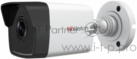 Видеокамера IP Hikvision HiWatch DS-I400(B) 4-4мм цветная корп.:белый