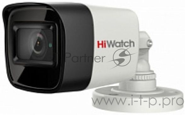 Камера видеонаблюдения Hikvision HiWatch DS-T800 2.8-2.8мм HD-CVI HD-TVI цветная корп.:белый