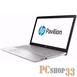 Ноутбук HP Pavilion 15-cc510ur Pentium 4415U/4Gb/1Tb/Intel HD Graphics/15.6/FHD (1920x1080)/Windows 10 64/silver/WiFi/BT/Cam