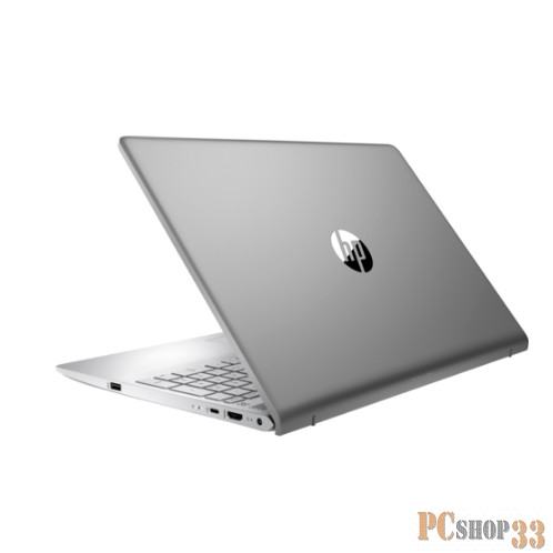 Ноутбук HP Pavilion 15-ck033ur <3YA20EA> i5-8250U (1.6)/8Gb/256Gb SSD/15.6FHD IPS/Int Intel UHD 620/No ODD/DOS (Mineral Silver)