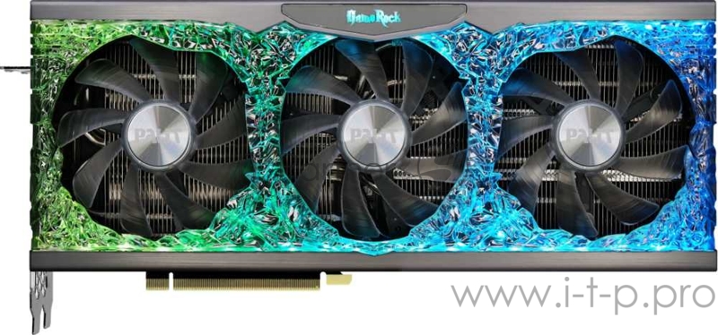Видеокарта PCIE16 RTX3080 10GB GDDR6X RTX3080 GAMEROCK OC 10G PALIT