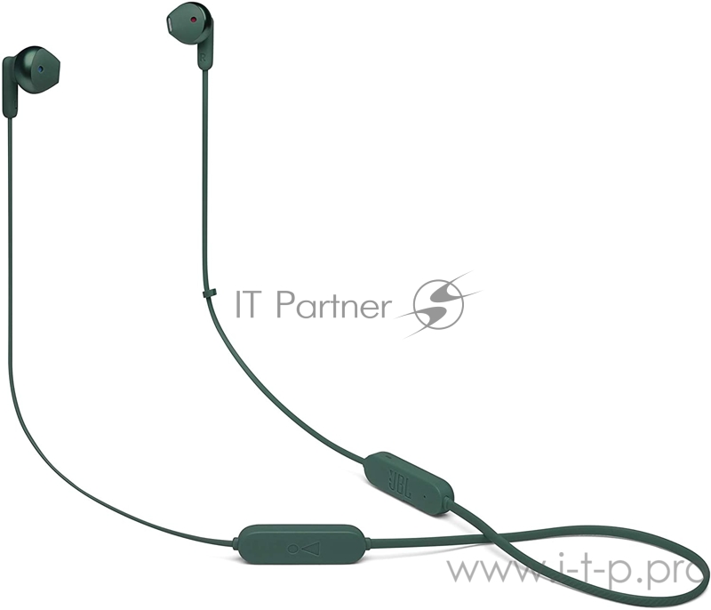 Наушники JBL T215TWS Наушники-гарнитура (вкладыши), зеленый