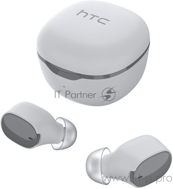 Гарнитура вкладыши HTC True Wireless Earbuds белый беспроводные bluetooth в ушной раковине