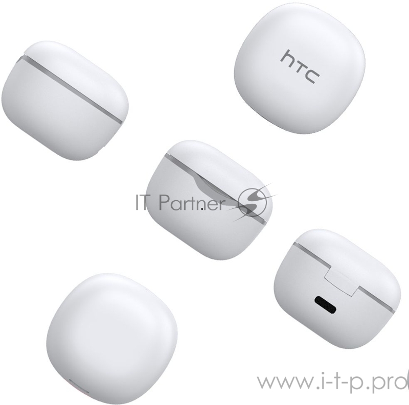 Гарнитура вкладыши HTC True Wireless Earbuds белый беспроводные bluetooth в ушной раковине