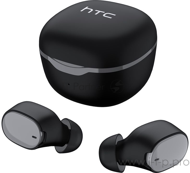 Гарнитура вкладыши HTC True Wireless Earbuds черный беспроводные bluetooth в ушной раковине
