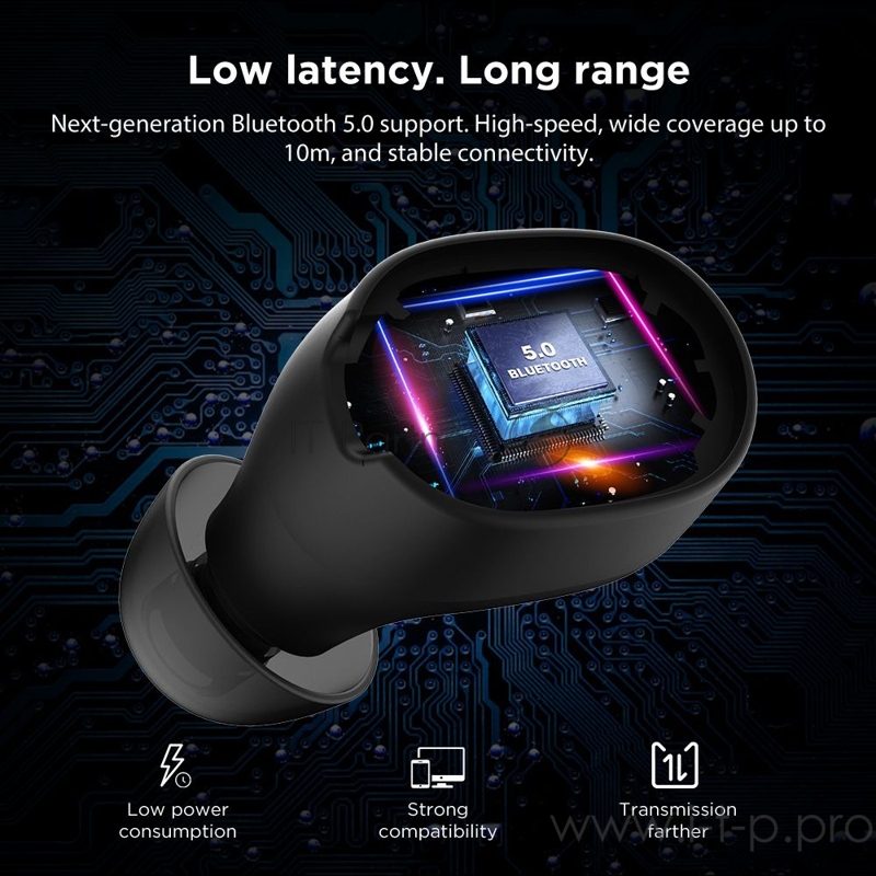 Гарнитура вкладыши HTC True Wireless Earbuds черный беспроводные bluetooth в ушной раковине