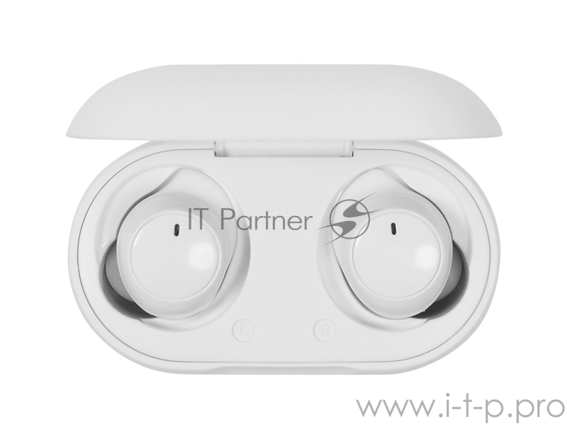 Гарнитура вкладыши Hyundai H-EP100 белый беспроводные bluetooth в ушной раковине