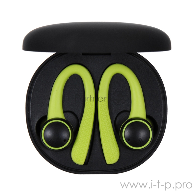 Гарнитура вкладыши Hyundai H-EP200 черный беспроводные bluetooth в ушной раковине