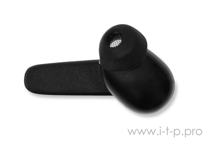 Гарнитура вкладыши Hyundai H-EP300 черный беспроводные bluetooth в ушной раковине