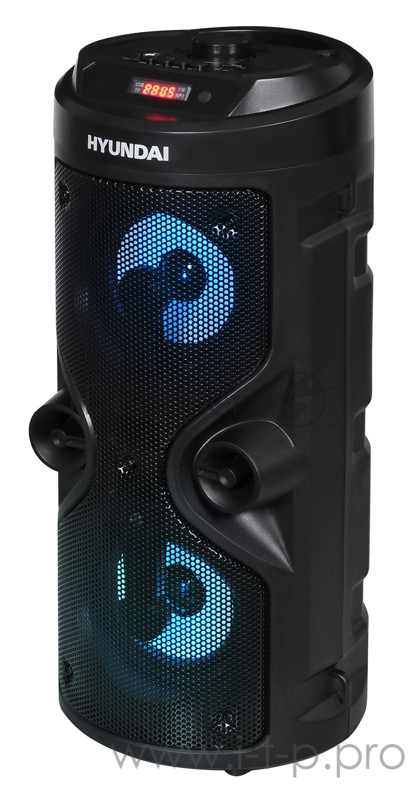 Минисистема Hyundai H-MC150 черный 50Вт/FM/USB/BT/SD/MMC