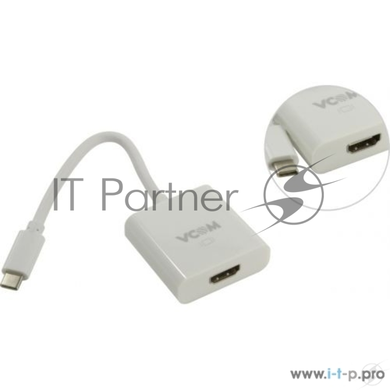 Кабель VCOM CU423 Кабель-адаптер USB 3.1 Type-Cm -- HDMI A(f) , 10Gbps , 0,15m