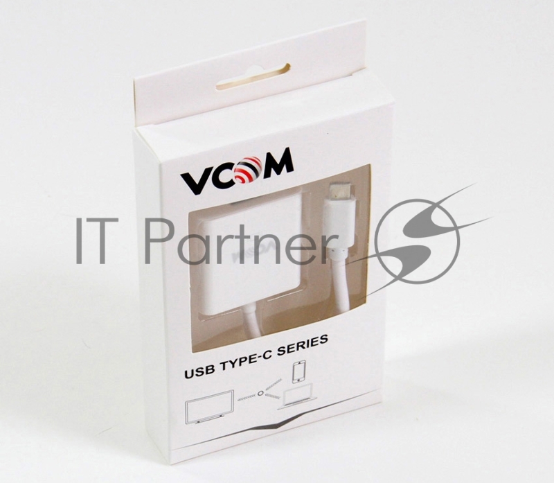 Кабель VCOM CU423 Кабель-адаптер USB 3.1 Type-Cm -- HDMI A(f) , 10Gbps , 0,15m