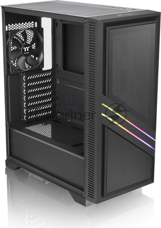 Корпус Thermaltake Versa T35 RGB черный без БП ATX 2x120mm 2xUSB2.0 1xUSB3.0 audio bott PSU