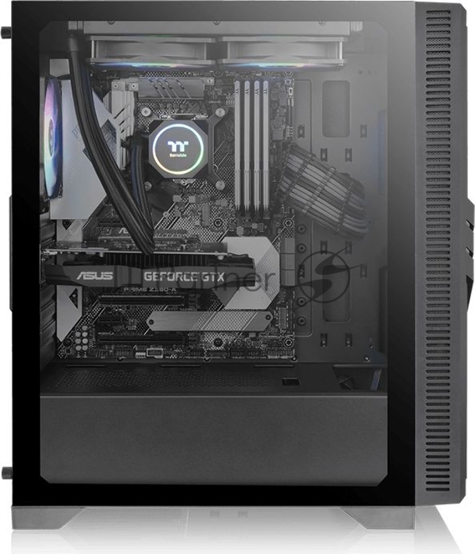 Корпус Thermaltake Versa T35 RGB черный без БП ATX 2x120mm 2xUSB2.0 1xUSB3.0 audio bott PSU