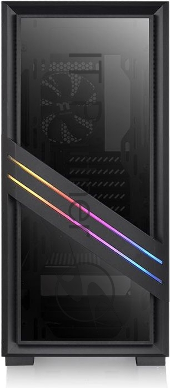 Корпус Thermaltake Versa T35 RGB черный без БП ATX 2x120mm 2xUSB2.0 1xUSB3.0 audio bott PSU