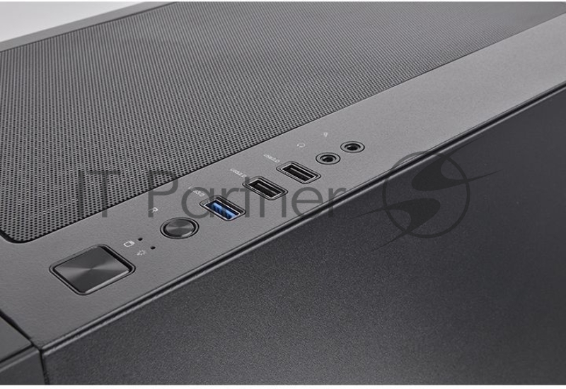 Корпус Thermaltake Versa T25 черный без БП ATX 2x120mm 2xUSB2.0 1xUSB3.0 audio bott PSU