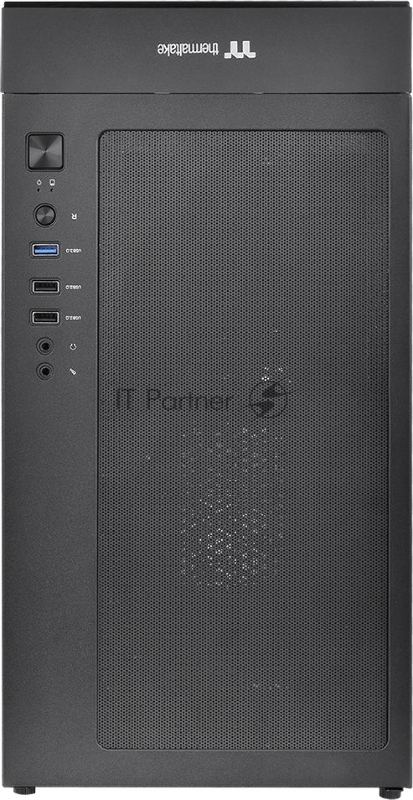 Корпус Thermaltake Versa T25 черный без БП ATX 2x120mm 2xUSB2.0 1xUSB3.0 audio bott PSU