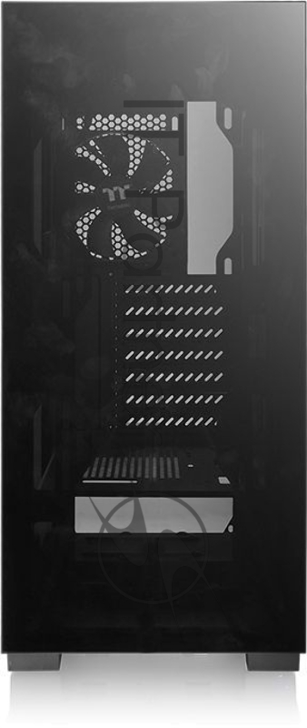 Корпус Thermaltake Versa T25 черный без БП ATX 2x120mm 2xUSB2.0 1xUSB3.0 audio bott PSU