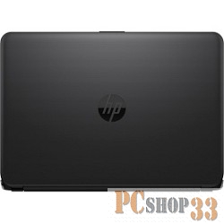 Ноутбук HP 14-am011ur Pentium N3710/4Gb/500Gb/Intel HD Graphics 405/14/HD (1366x768)/Windows 10 64/black/WiFi/BT/Cam/2670mAh