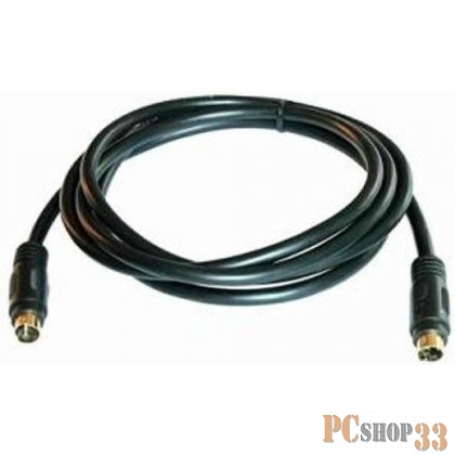 Кабель VCOM VAV7187-1.5M Кабель S-Video-M -- S-Video-M (1,5м)