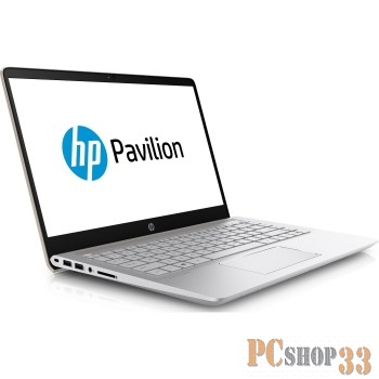 Ноутбук HP Pavilion 14-bf029ur <2YL01EA> i5-7200U(2.5)/6Gb/1Tb/14.0FHD IPS/NV 940MX 2Gb/No ODD/Win10(Silk Gold)