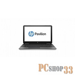 Ноутбук HP Pavilion 15-au129ur Core i3 7100U/4Gb/1Tb/DVD-RW/Intel HD Graphics 620/15.6/HD (1366x768)/Windows 10 64/silver/WiFi/BT/Cam
