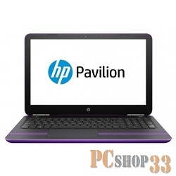 Ноутбук HP Pavilion 15-au127ur Core i3 7100U/4Gb/1Tb/DVD-RW/Intel HD Graphics 620/15.6/HD (1366x768)/Windows 10 64/violet/WiFi/BT/Cam