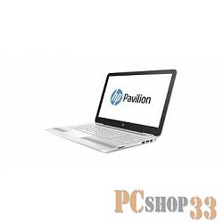 Ноутбук HP Pavilion 15-au125ur Core i3 7100U/4Gb/1Tb/DVD-RW/Intel HD Graphics 620/15.6/HD (1366x768)/Windows 10 64/white/WiFi/BT/Cam
