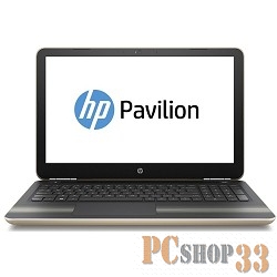 Ноутбук HP Pavilion 15-au141ur Core i7 7500U/8Gb/1Tb/DVD-RW/nVidia GeForce GT 940M 4Gb/15.6/FHD (1920x1080)/Windows 10/gold/WiFi/BT/Cam
