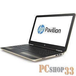 Ноутбук HP Pavilion 15-au141ur Core i7 7500U/8Gb/1Tb/DVD-RW/nVidia GeForce GT 940M 4Gb/15.6/FHD (1920x1080)/Windows 10/gold/WiFi/BT/Cam