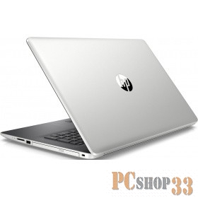 Ноутбук HP17-by1005ur 17.3(1600x900)/Intel Core i5 8265U(1.6Ghz)/4096Mb/1TB HDD + 16GB M2 PCIe OptaneGb/DVDrw/Ext:Intel HD Graphics/Cam/BT/WiFi/41WHr/war 1y/Natural Silver/W10
